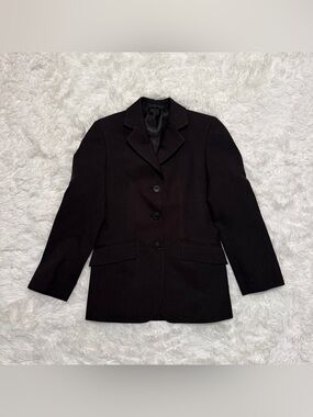 Child’s Size 10L Black RJ Classics Horseback Riding Show Coat. Good Condition.